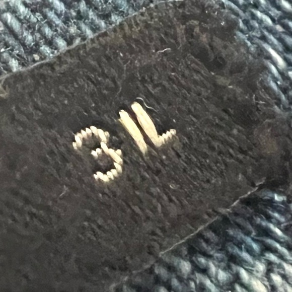 Banana Republic Mid Rise Straight Relaxed Fit Denim Jeans Women’s 31 Long - Picture 11 of 12